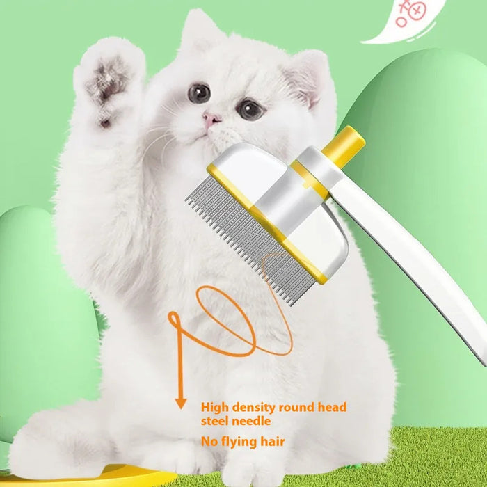 Self-Cleaning Grooming Comb for Dogs & Cats